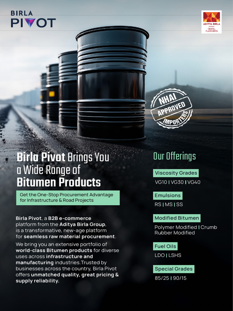 Bitumen Brochure | PDF