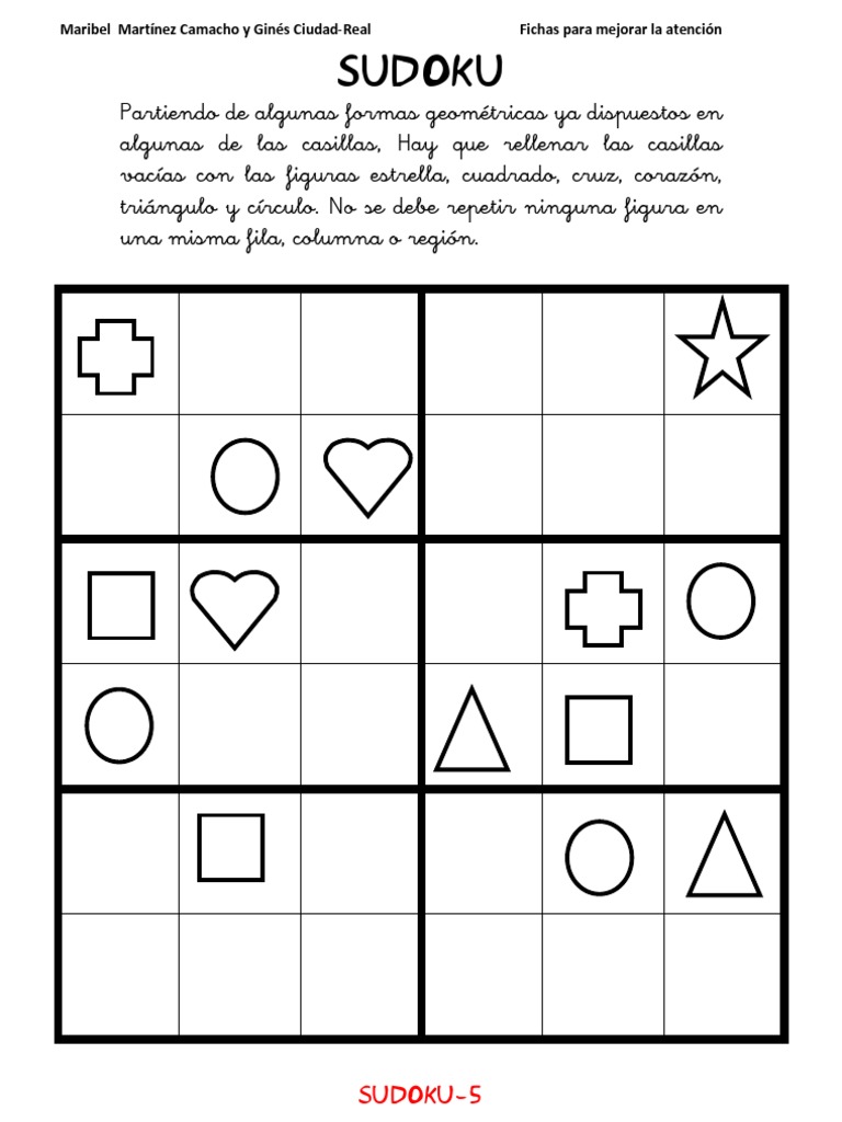 Geometricas 6x6 | PDF
