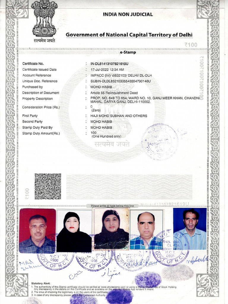 Onwership Proof of Mohd Rais | PDF