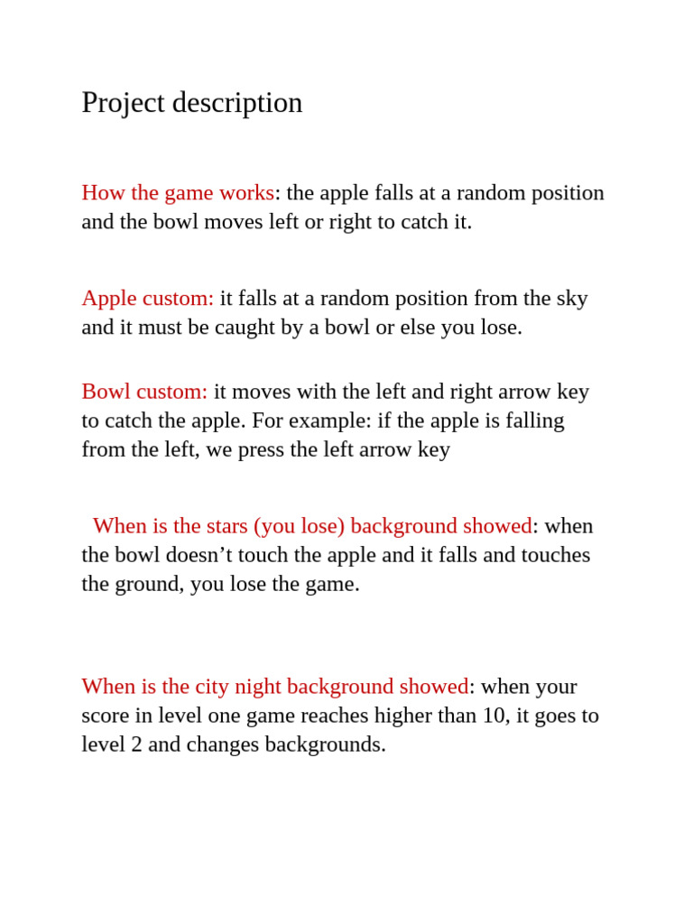 Project Description | PDF