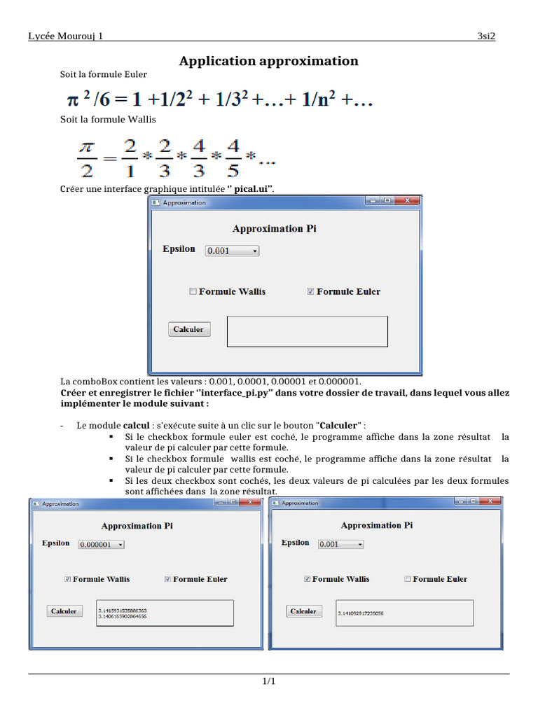 Application Pi | PDF