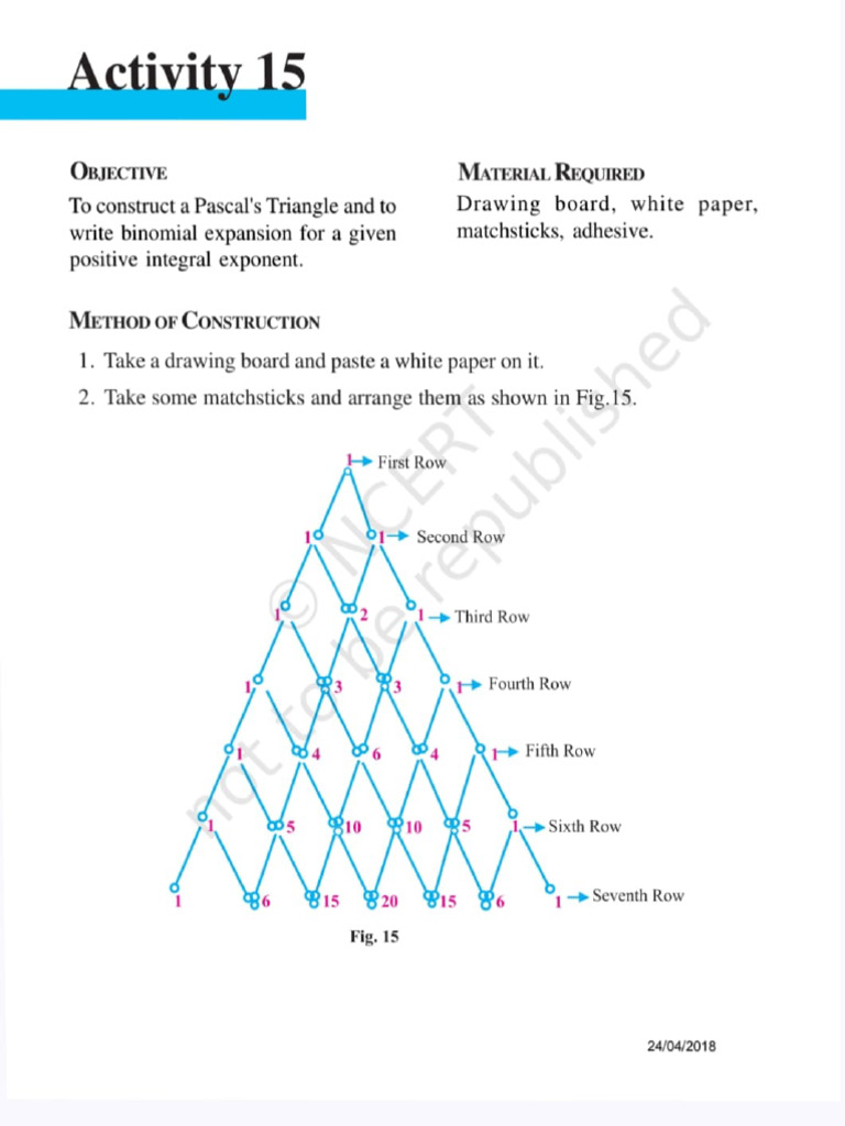 Maths Lab Activity (7-9) | PDF