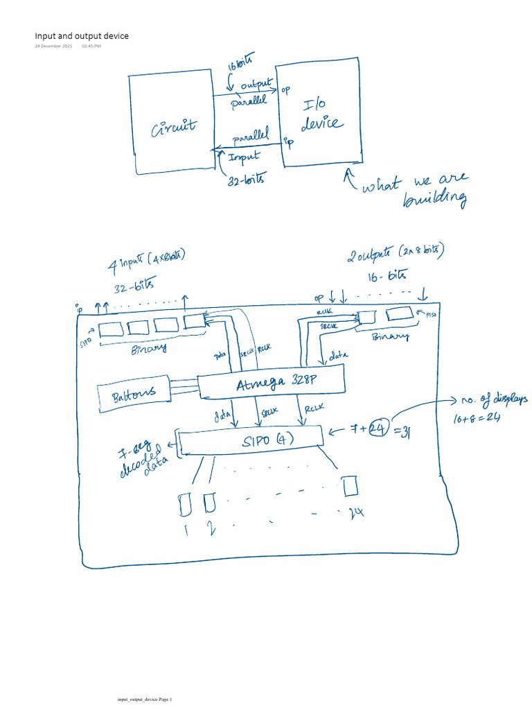 Input and Output Device | PDF