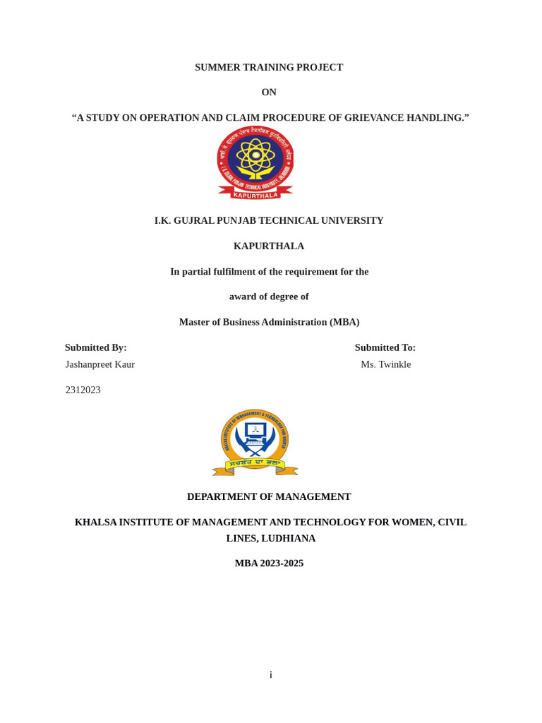 Mba 4th Sem Project Jashan | PDF | Recruitment | Employment