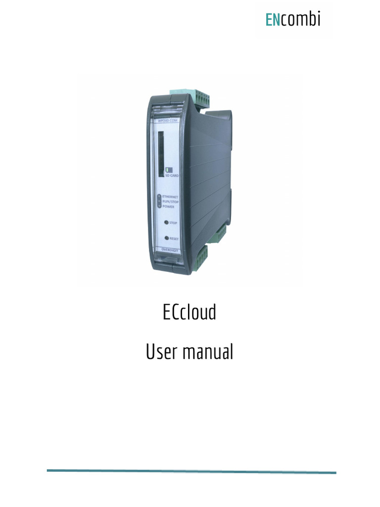 ECcloud User Manual | PDF | Photovoltaics | Router (Computing)