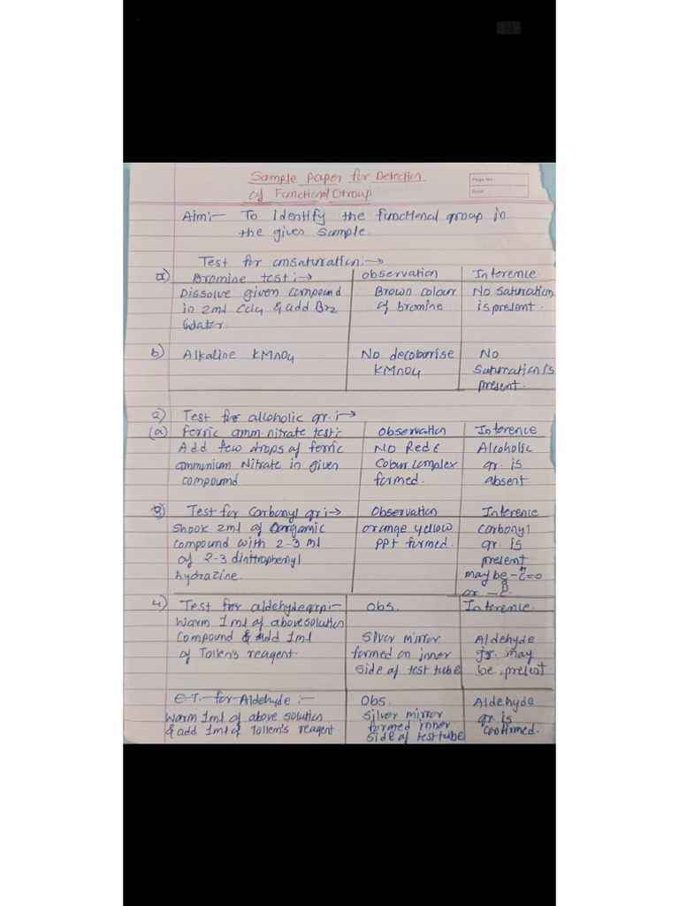Chem Practical | PDF