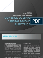 Control Luminico e Instalaciones Electricas, Unidad I Primera Parte