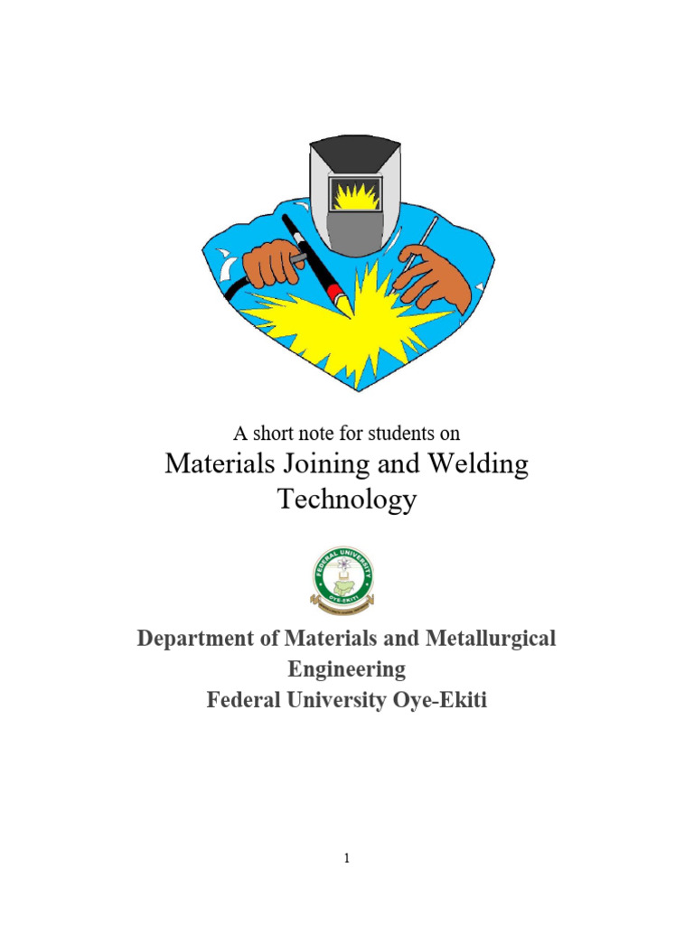 Materials Joining & Welding Technology Note | PDF | Welding | Construction