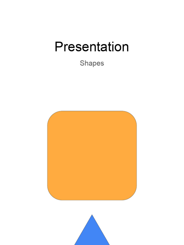 Shapes | PDF