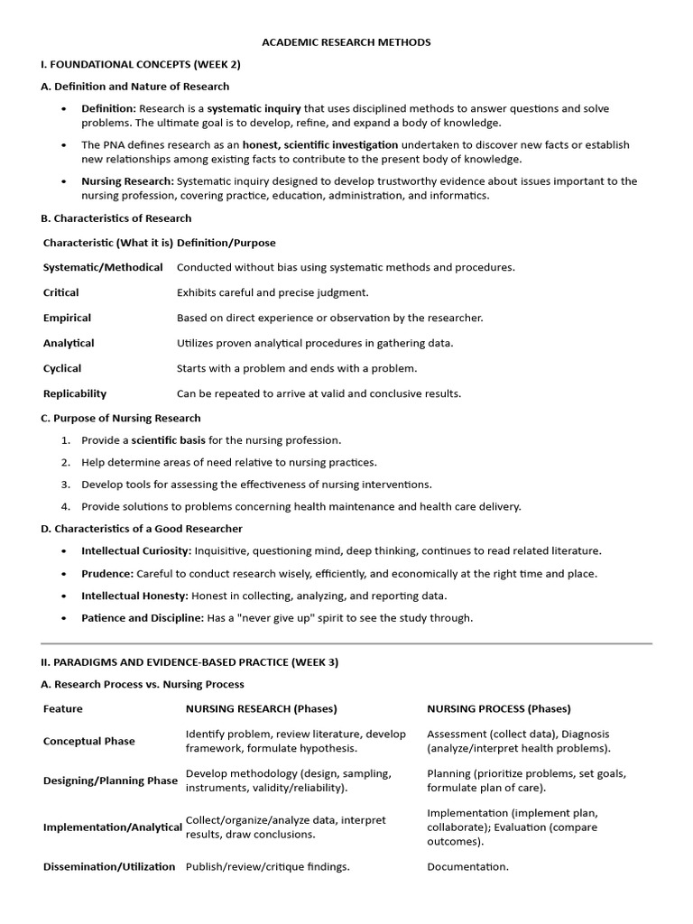 Research Methods Summary | PDF | Sampling (Statistics) | Statistics