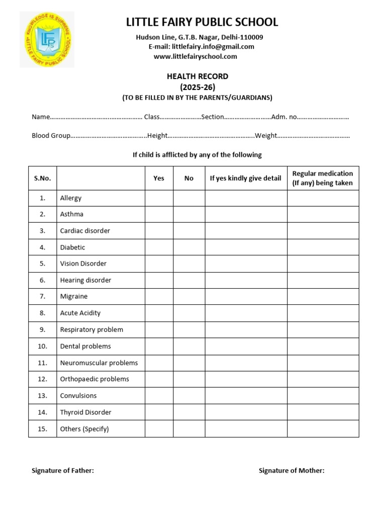 Health Records | PDF