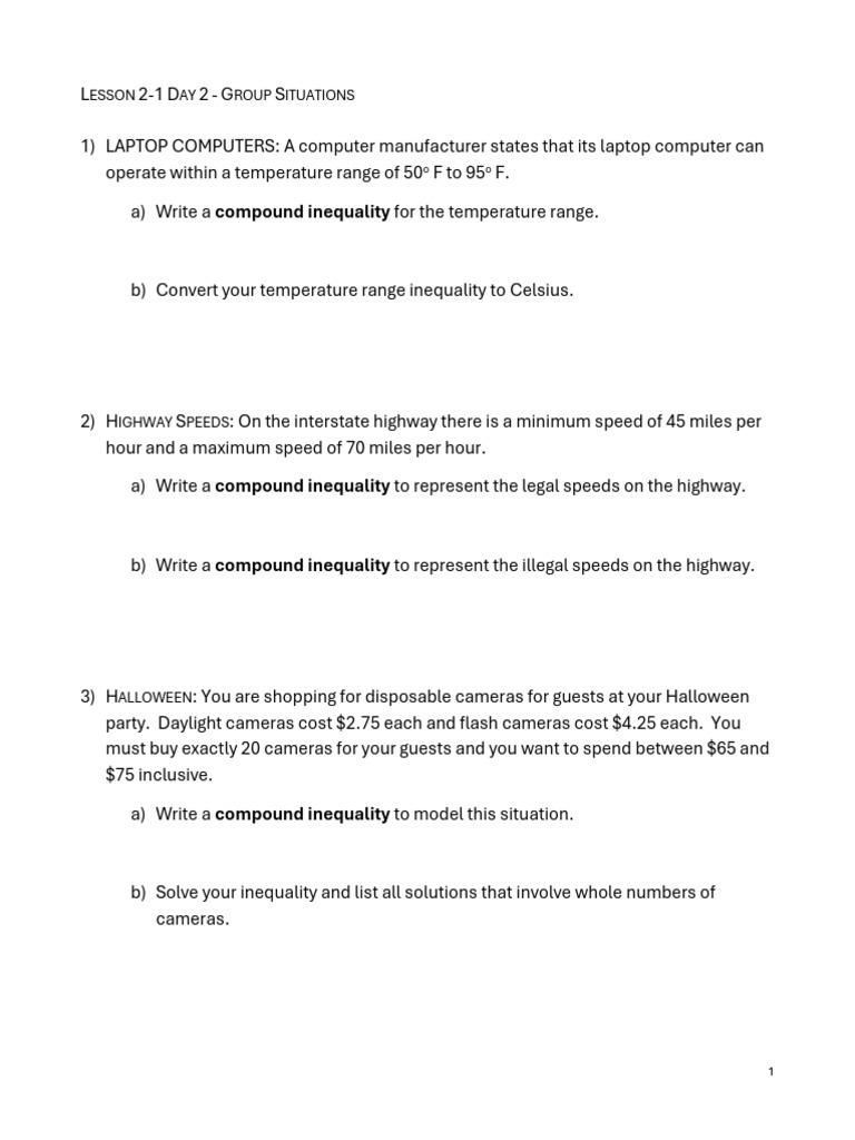 WS 2-1 Day 2 | PDF