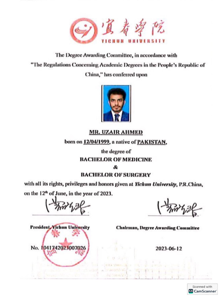 MBBS Degree | PDF