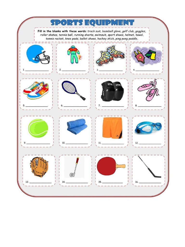 Worksheet Sport | PDF