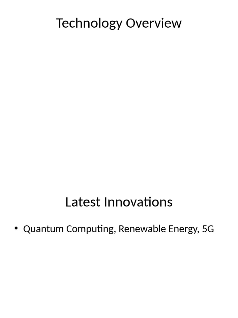 Technology | PDF