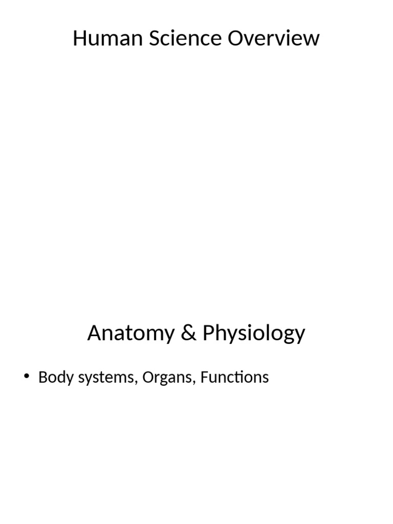 Human Science | PDF