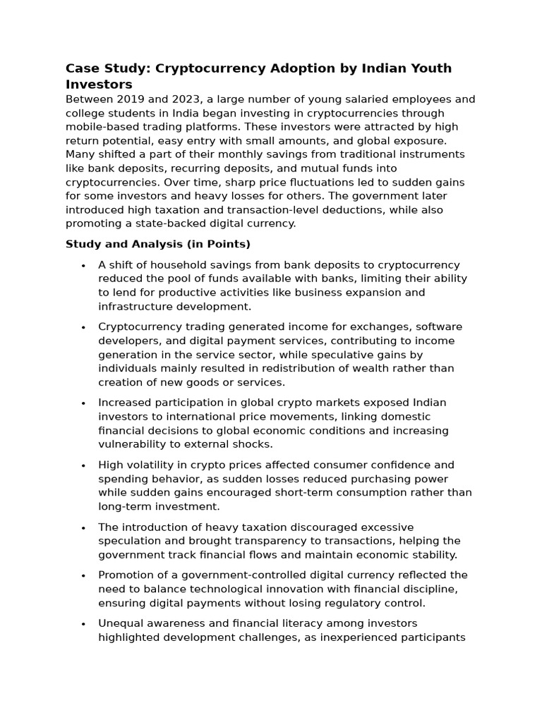 Crypto Case Study | PDF
