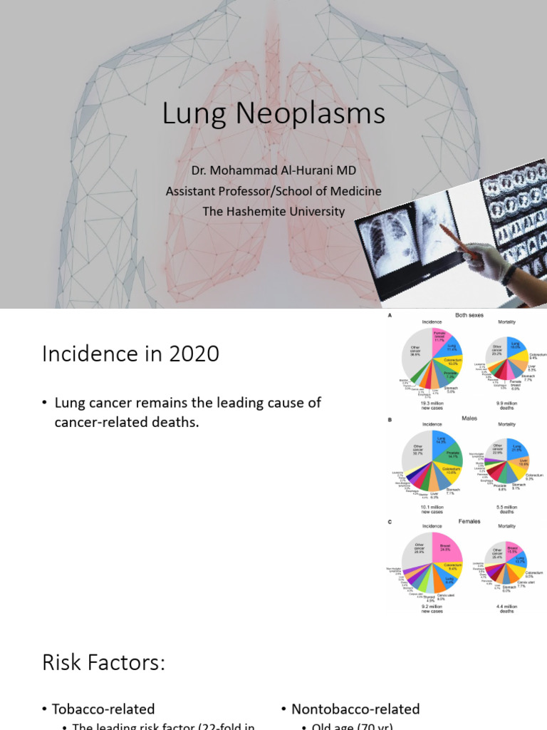 Lung Neoplasms Vein 2024 Gs Slides Hurani | PDF | Lung Cancer | Cancer