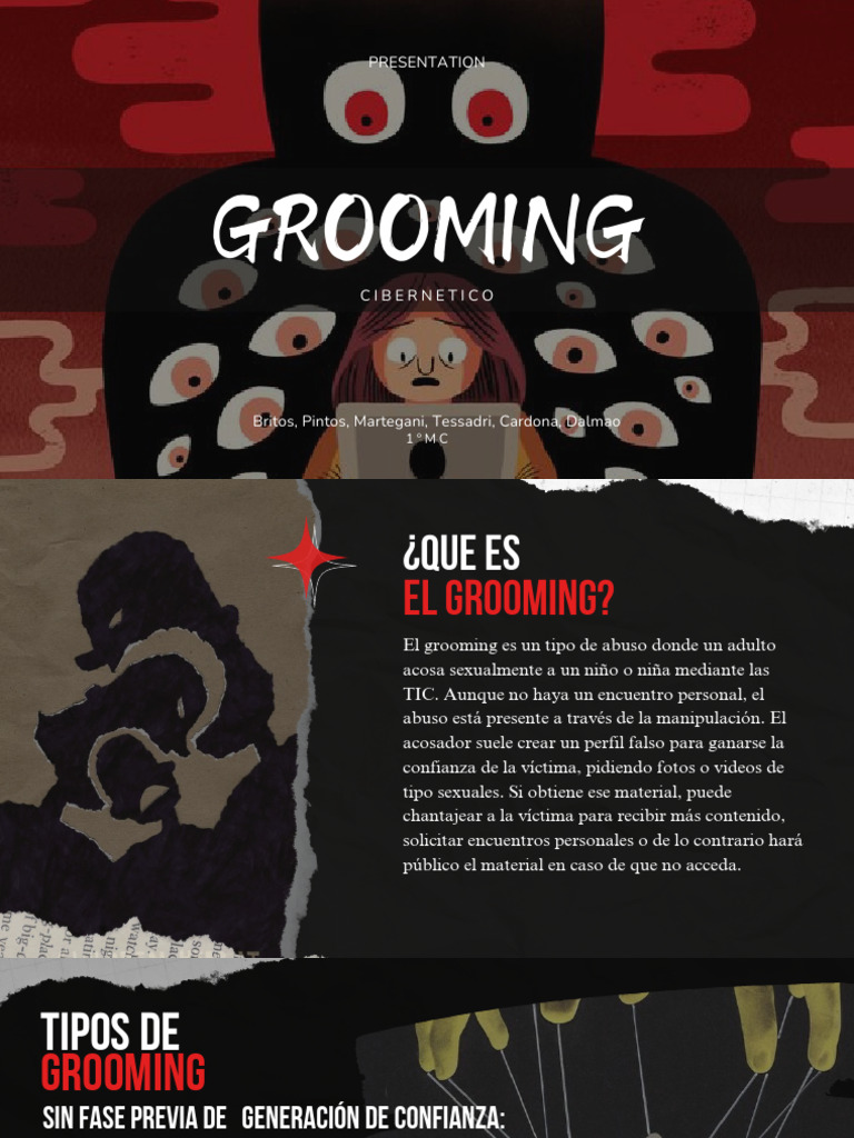 Grooming 1ºMC | PDF | Intimidación | Chat en linea