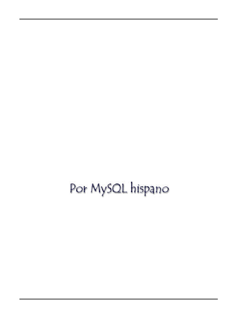 Tutorial Basico de Mysql II | PDF | Expresión regular | SQL