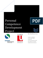 Personal Competence Devleopment Project2