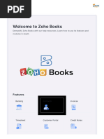 Zoho Books User Manual Guide | PDF