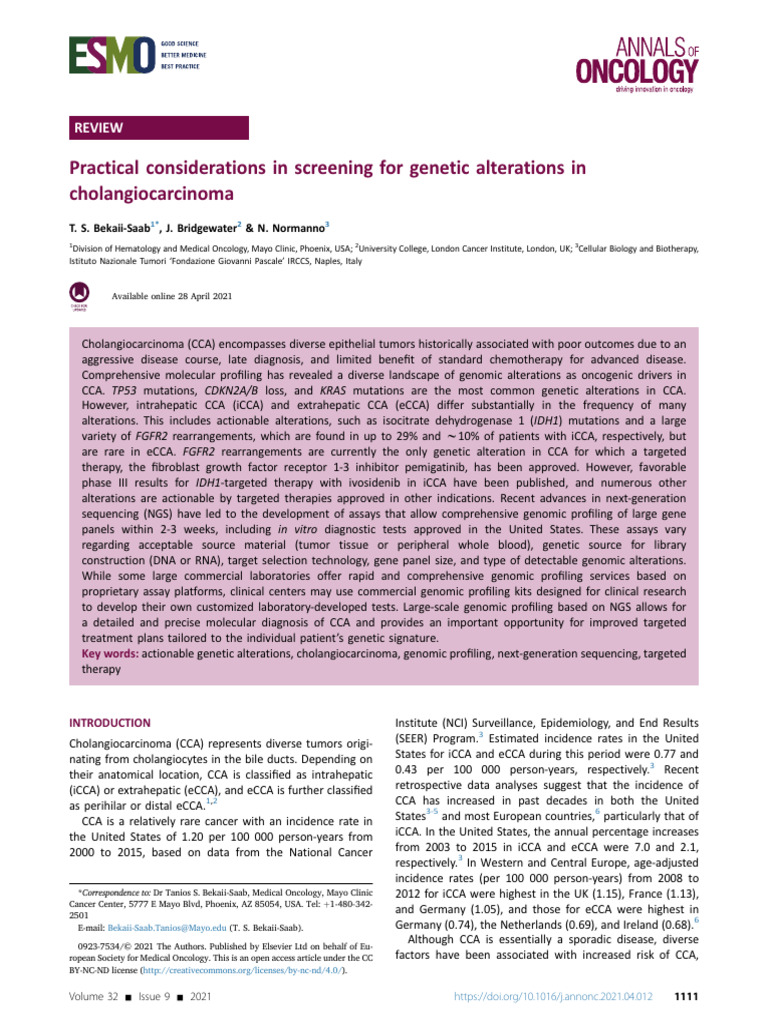 Practical Considerations in Screening For Genetic | PDF | Cancer ...