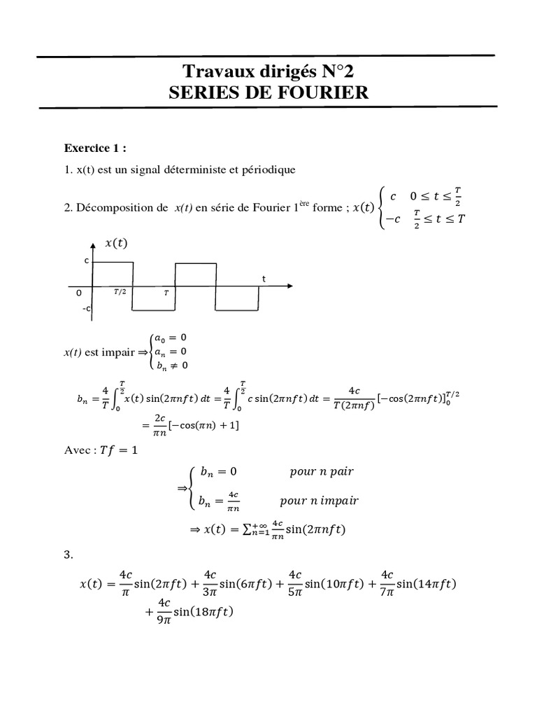 Corrigé TD2 | PDF