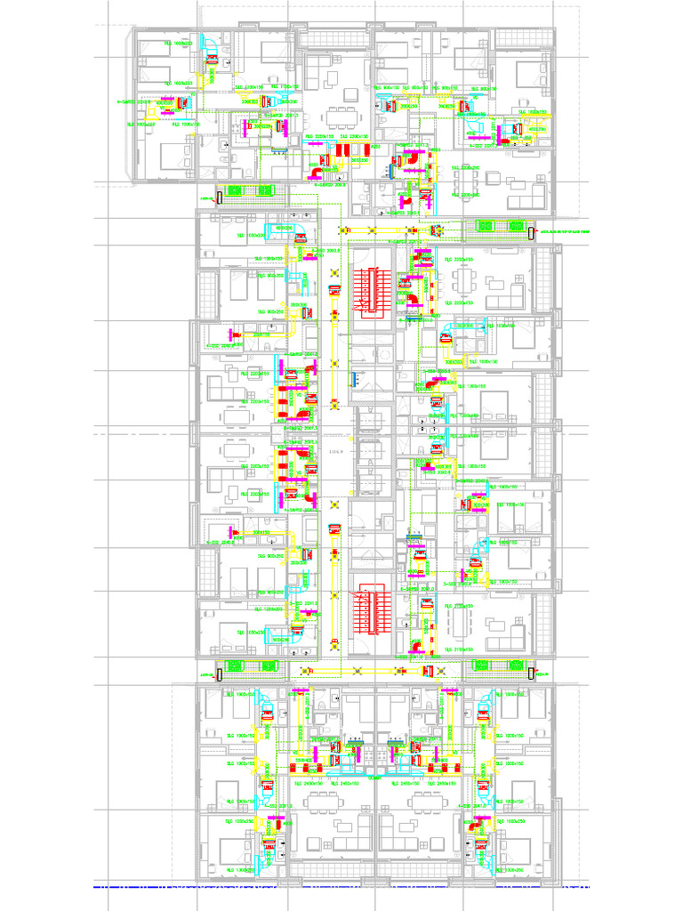 M 204-Second Floor Plan Hvac Layout-Model | PDF | Room | Home