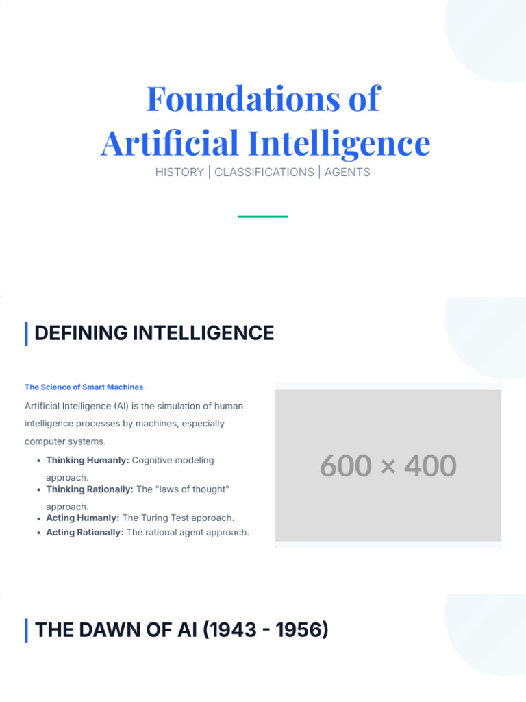 Fundamentals of Artificial Intelligence | PDF | Artificial Intelligence ...