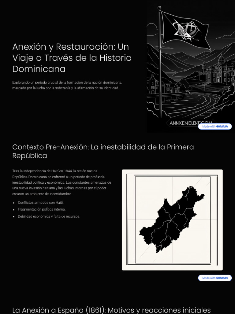 Anexion y Restauracion Un Viaje A Traves de La Historia Dominicana ...