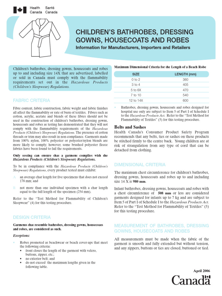03 Children's Bathrobes, Dressing Gowns, Housecoats and Robes | PDF ...