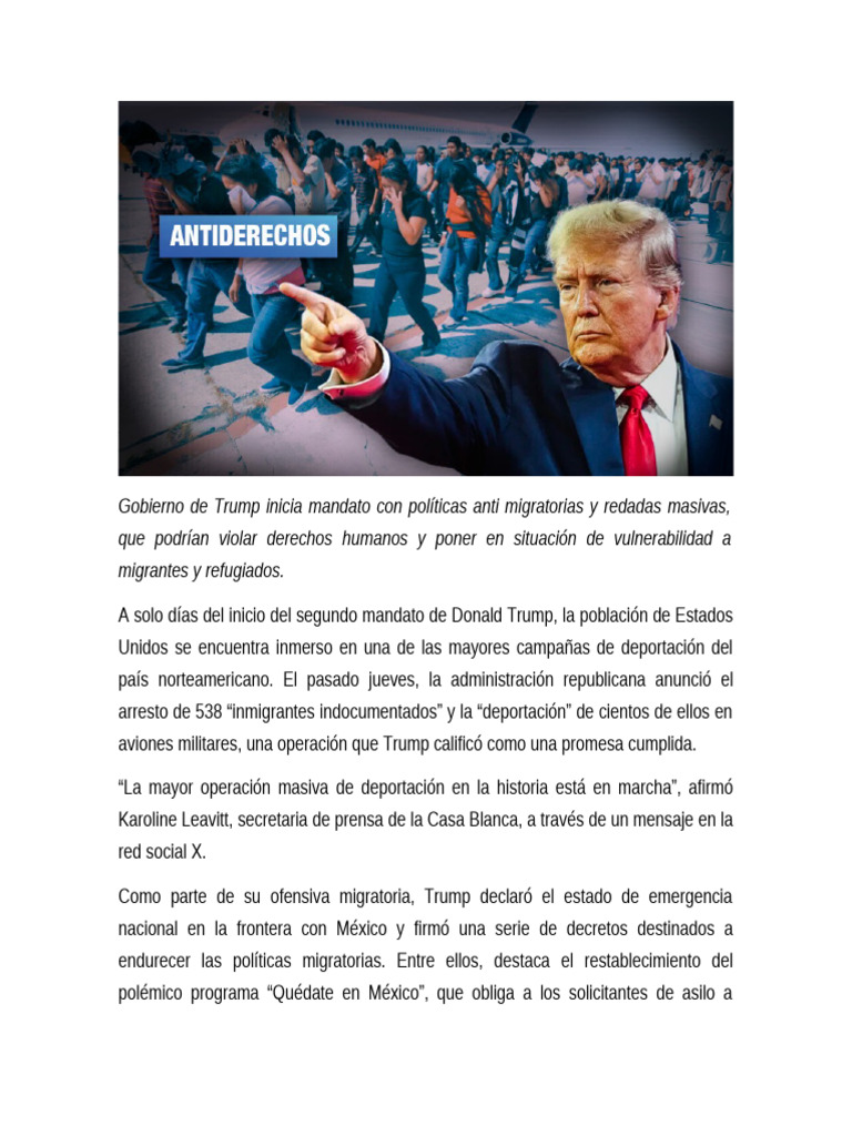 Proyecto Trump | PDF | Donald Trump | Gobierno americano