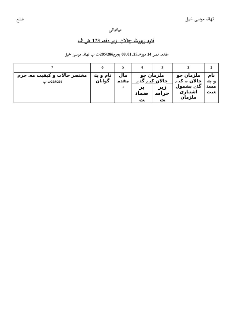 1. Chalan Form of 285 PPC-1.PDF | PDF