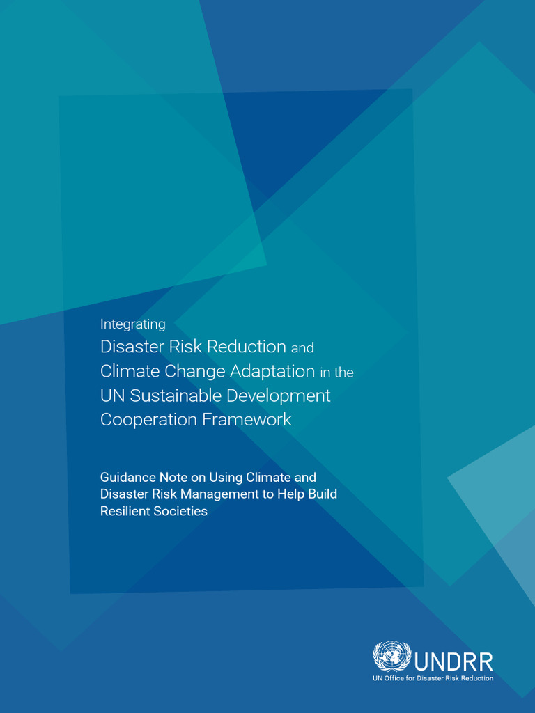 133 - Disaster Risk Reduction and Climate Change Adaptation in The UN ...