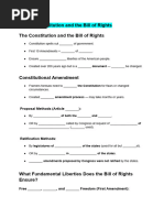 U.S. vs. Florida Constitution Comparison | PDF | United States Bill Of ...