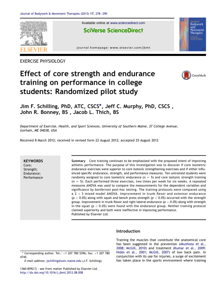 2012-Effect of Core Strength and Endurance Training On Performance in ...