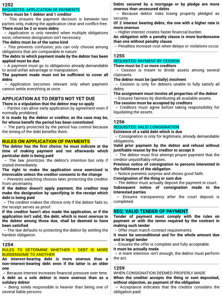 Definition-of-Terms - Oblicon | PDF | Debt | Payments