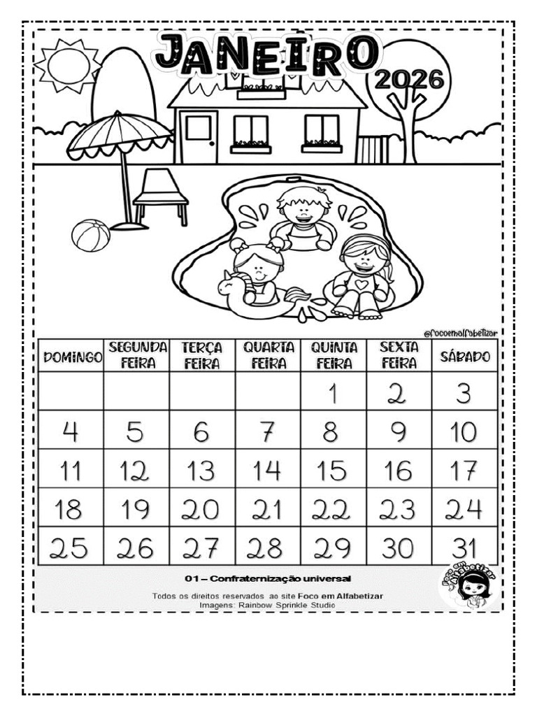 Calendário Datas Comemorativas 2026 | PDF
