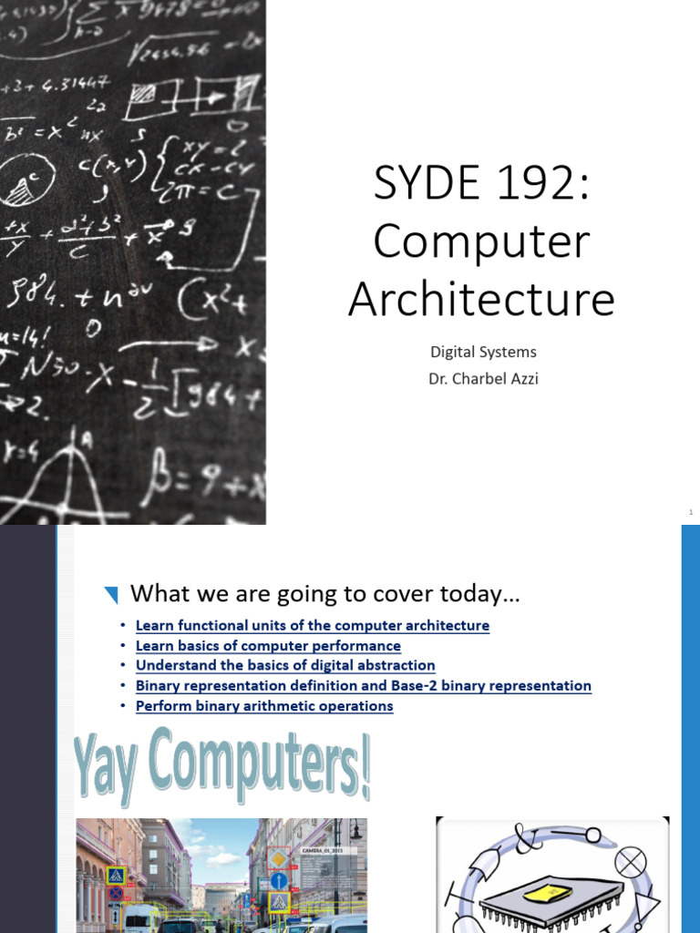 Lecture 2 - Computer Architecture | PDF | Computer Data Storage ...