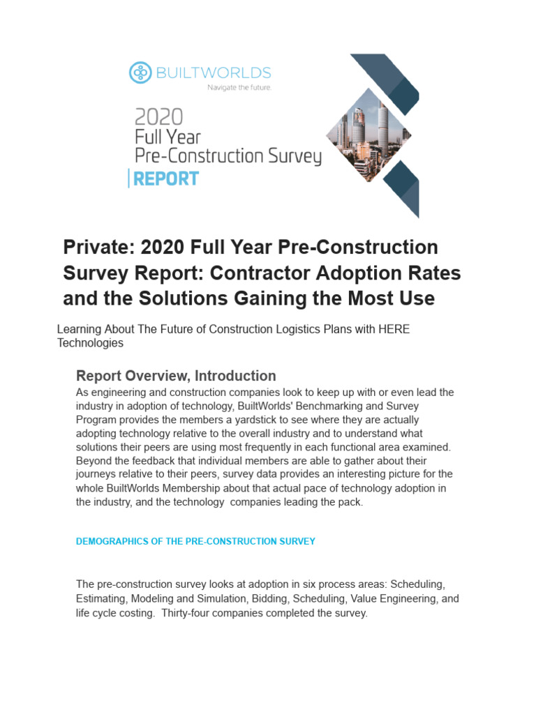 CoPre Construc Report | PDF