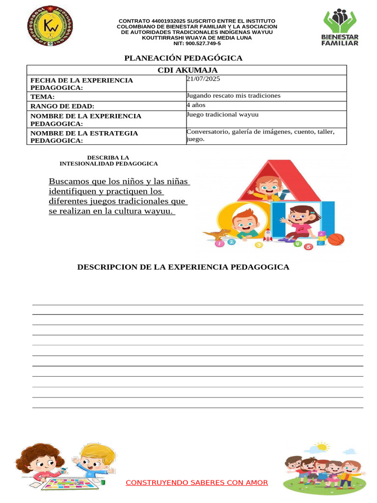 Planeacion Julio Semana 4 | PDF