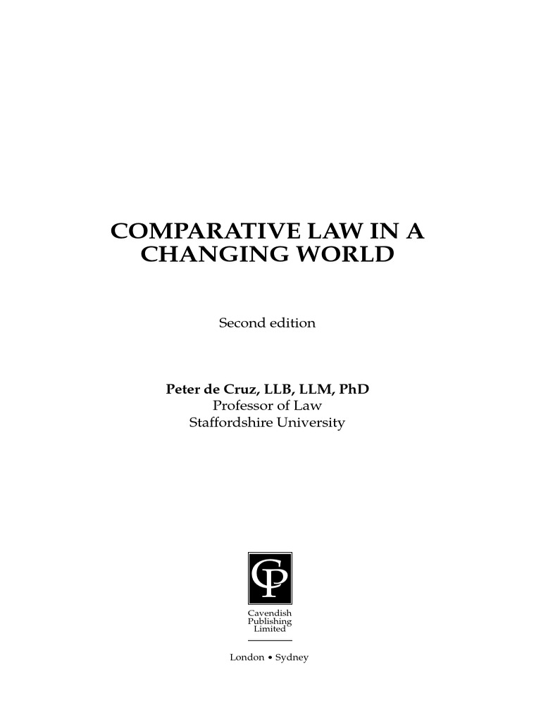 Civil Law 1 | PDF | Common Law | Civil Law (Legal System)