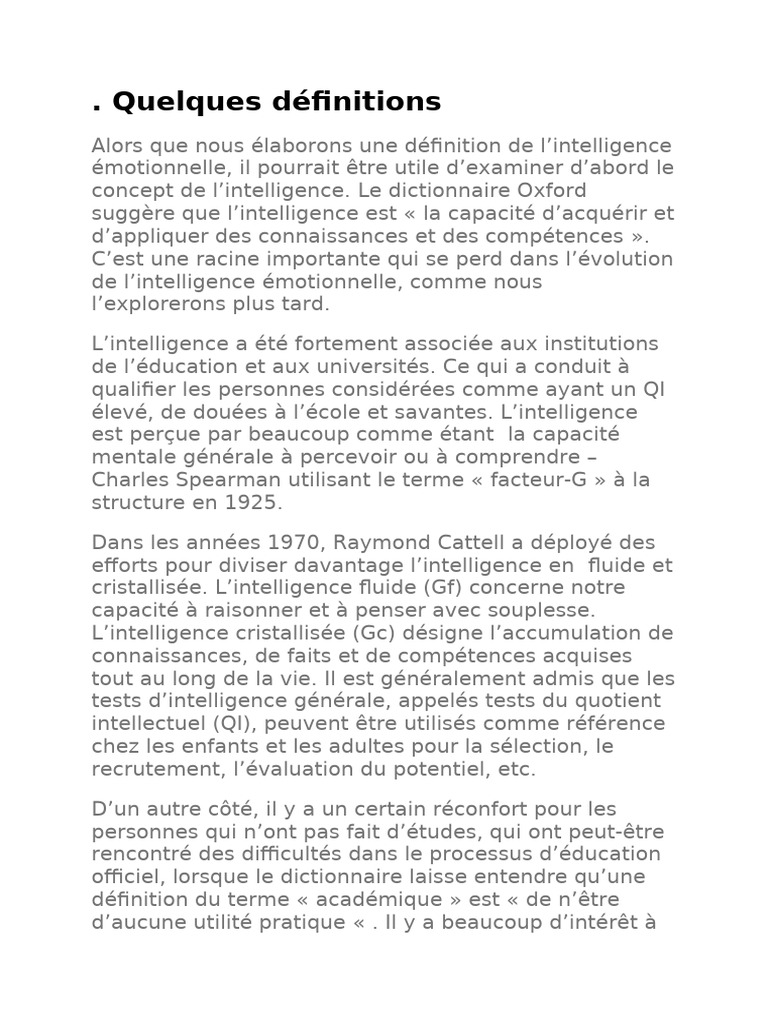 Intelligence Associée Aux Institutions | PDF | Intelligence ...
