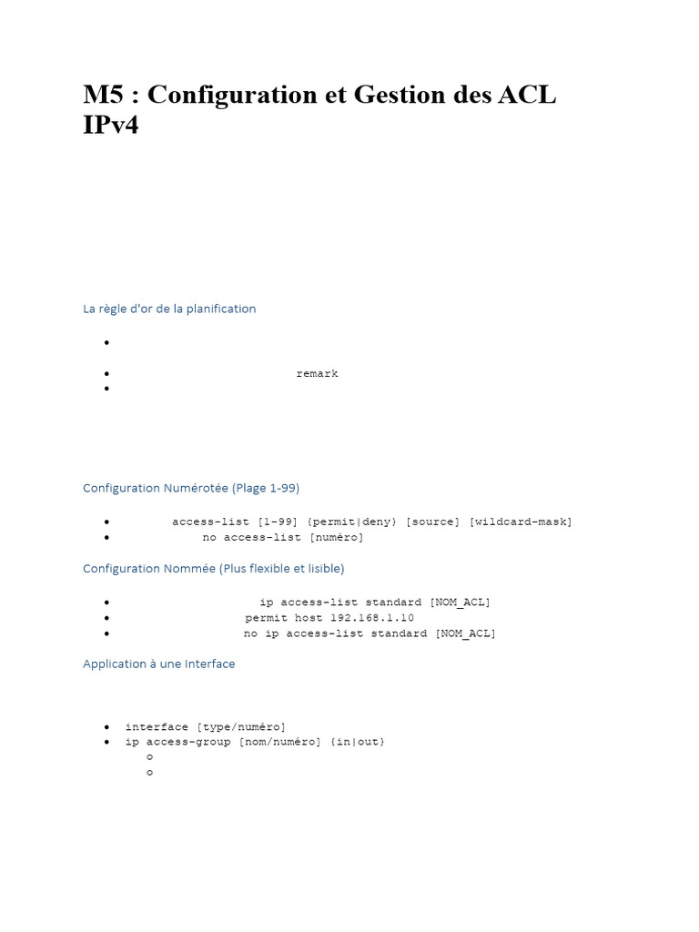 M5 Ccna3 | PDF | Adresse IP | Protocoles Internet
