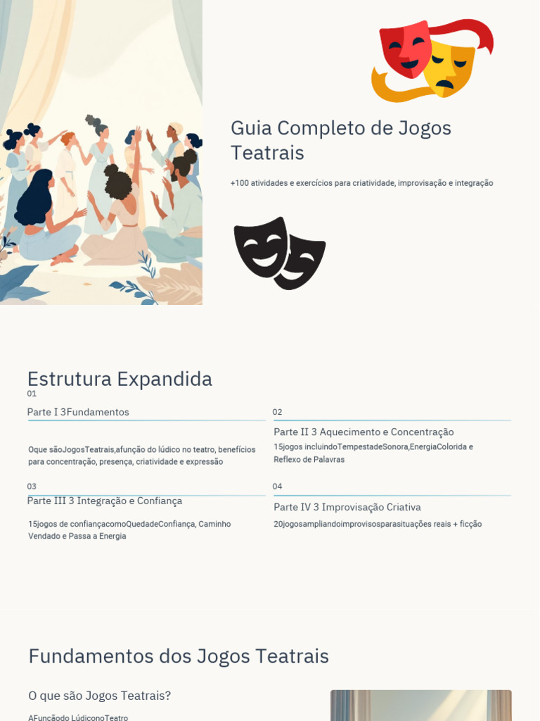 Guia Completo de Jogos Teatrais PDF | PDF | Emoções