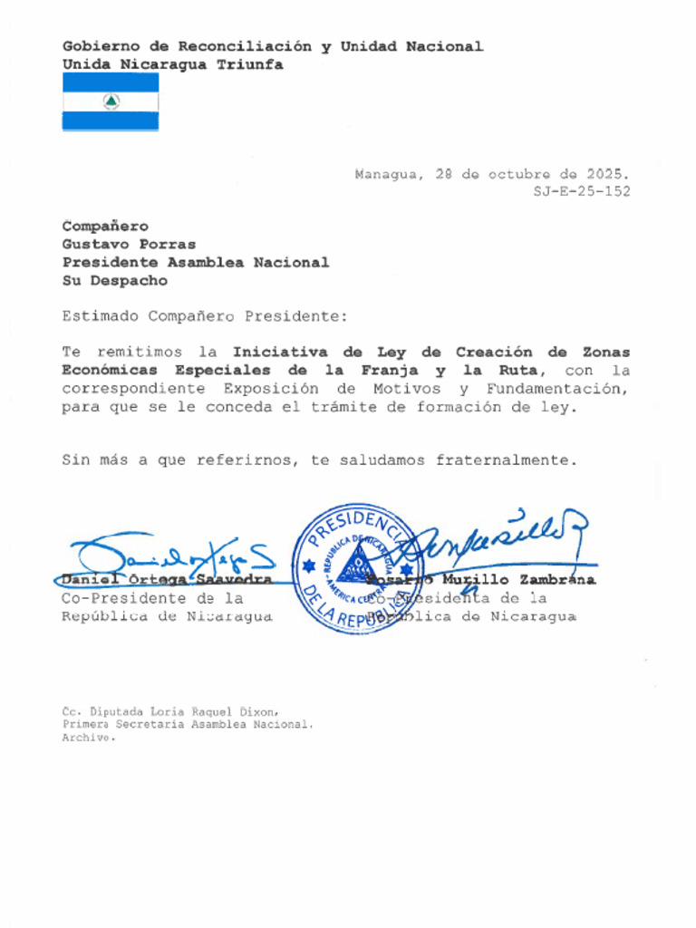 Iniciativa de Ley de Creación de Zonas Económicas Especiales | PDF