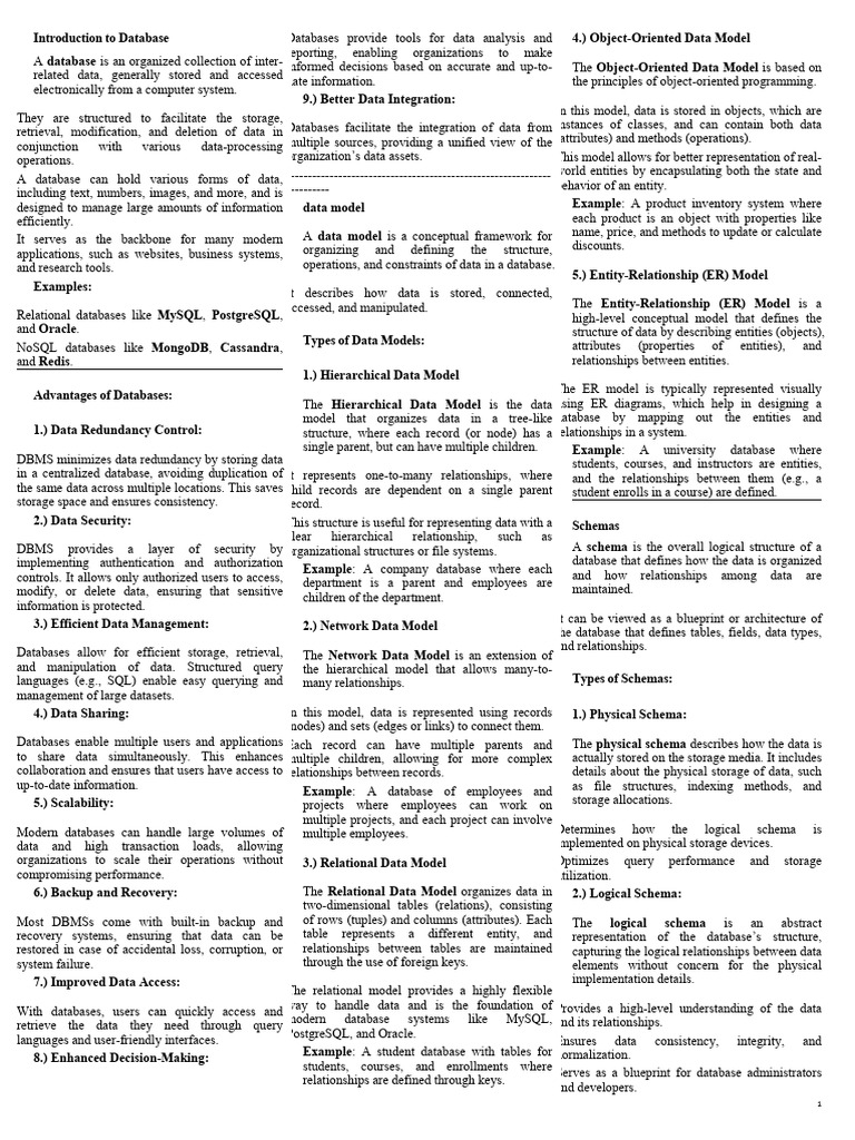 Adbms Chit | PDF | Relational Model | Databases