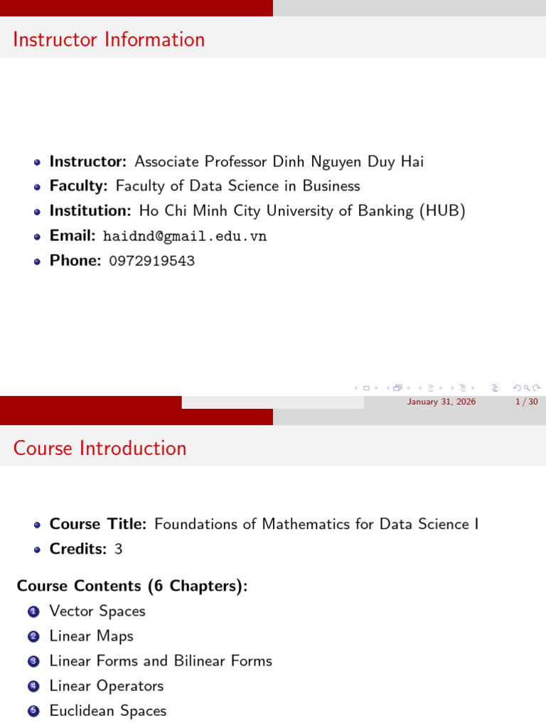 Lecture Chapter 1 and Chapter 2 | PDF | Linear Map | Vector Space