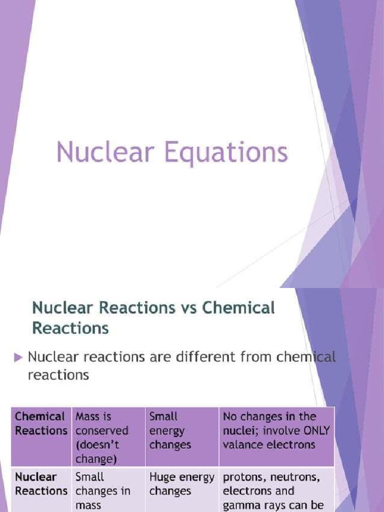 C1.L3 Writing Nuclear Equation | PDF